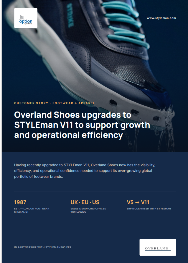 Overland Shoes upgrades to STYLEman